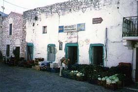 Mercado de frutas de Areopolis