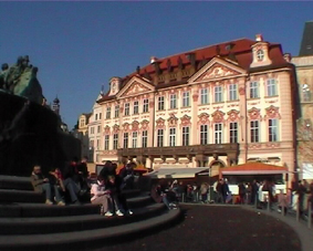 La plaza de la ciudad vieja