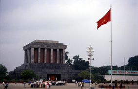 Mausoleo de Ho Chi Minh, fundador de la Vietnam moderna